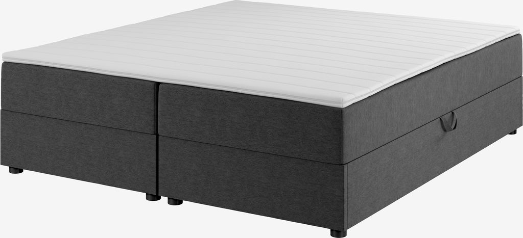 SKOLLA STORAGE PC40 plus continental bed 150x200 SKOLLA STORAGE PC40 gray-40