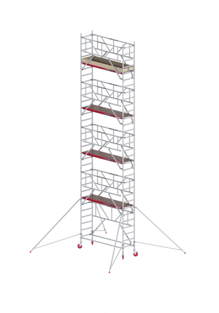 Tour Altrex T410012 RS 41-S Hauteur de travail 10,2 m Bois 1,85 Safe-Quick