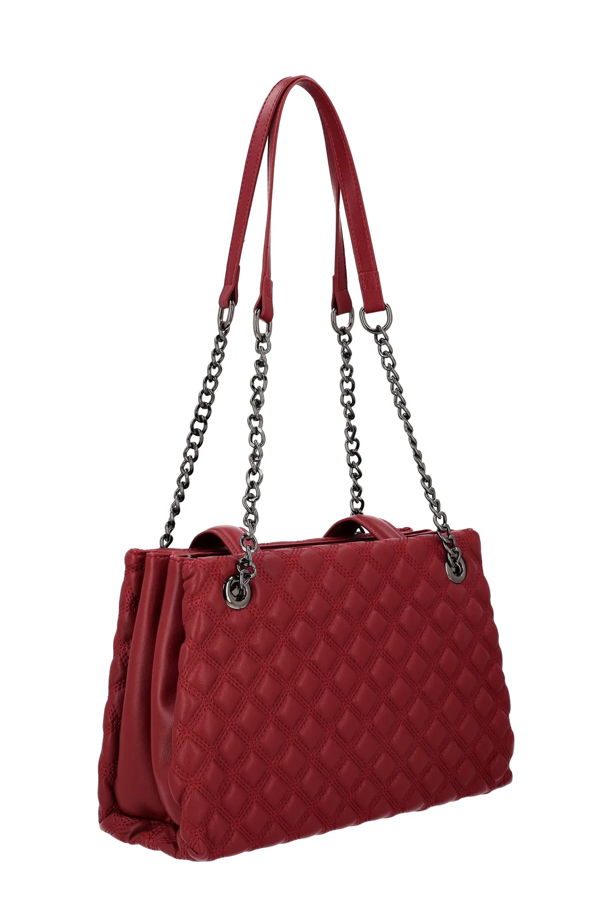 Felipa  Handtasche - Rot - Unifarben