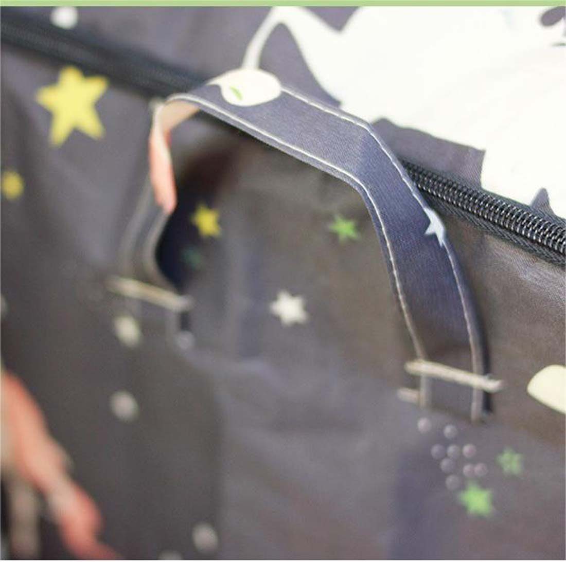 YANN Aufbewahrungstasche Quilt-Aufbewahrungstasche, staubdichte Reise-Packtasche, (Organisation und Aufbewahrung von Kleidung, 1-tlg), Aufbewahrungskorb mit Reißverschluss und Deckel