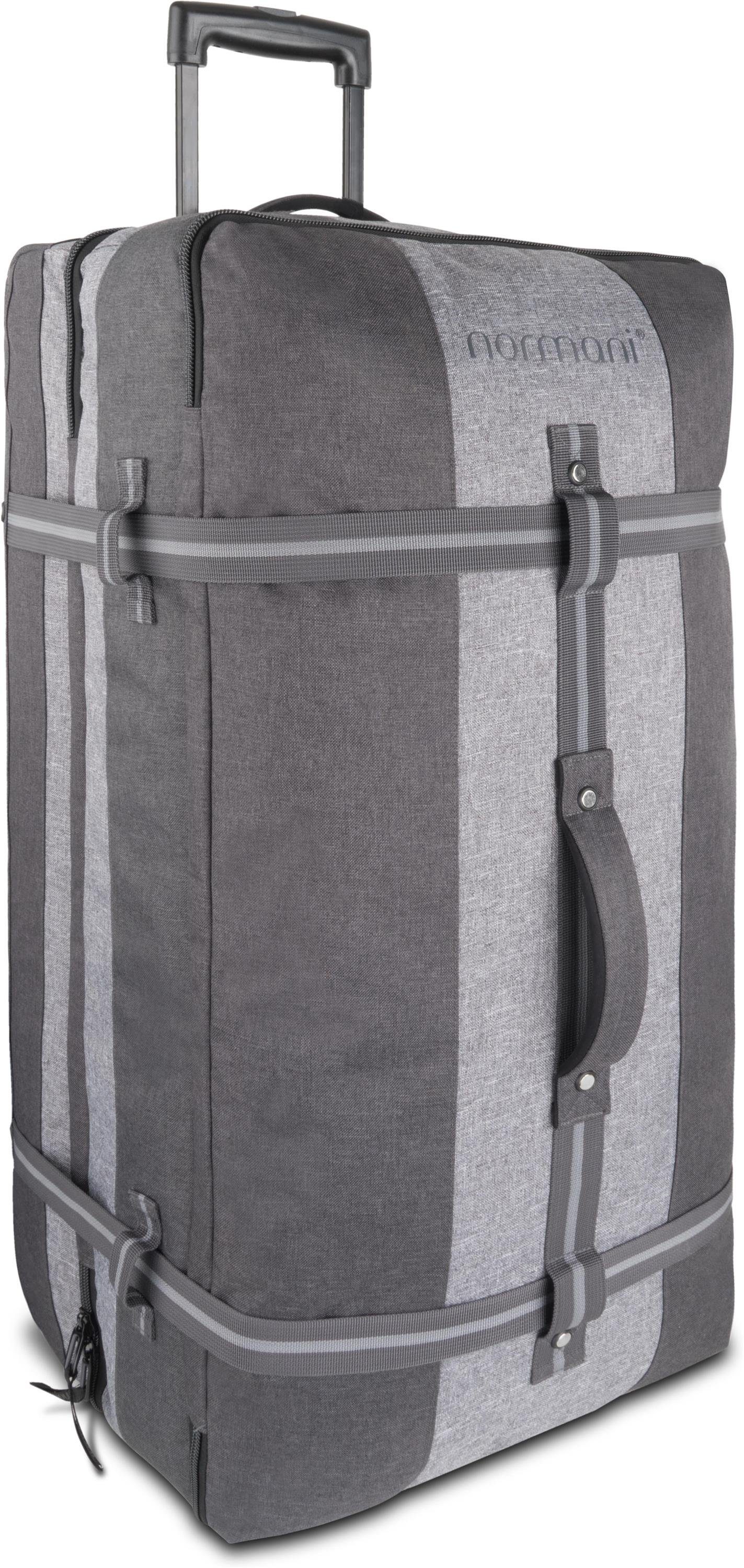 normani Reisetasche Reisetasche 125 L mit 4 Kleidertaschen Aurori 125, Große Reisetasche mit Rollen