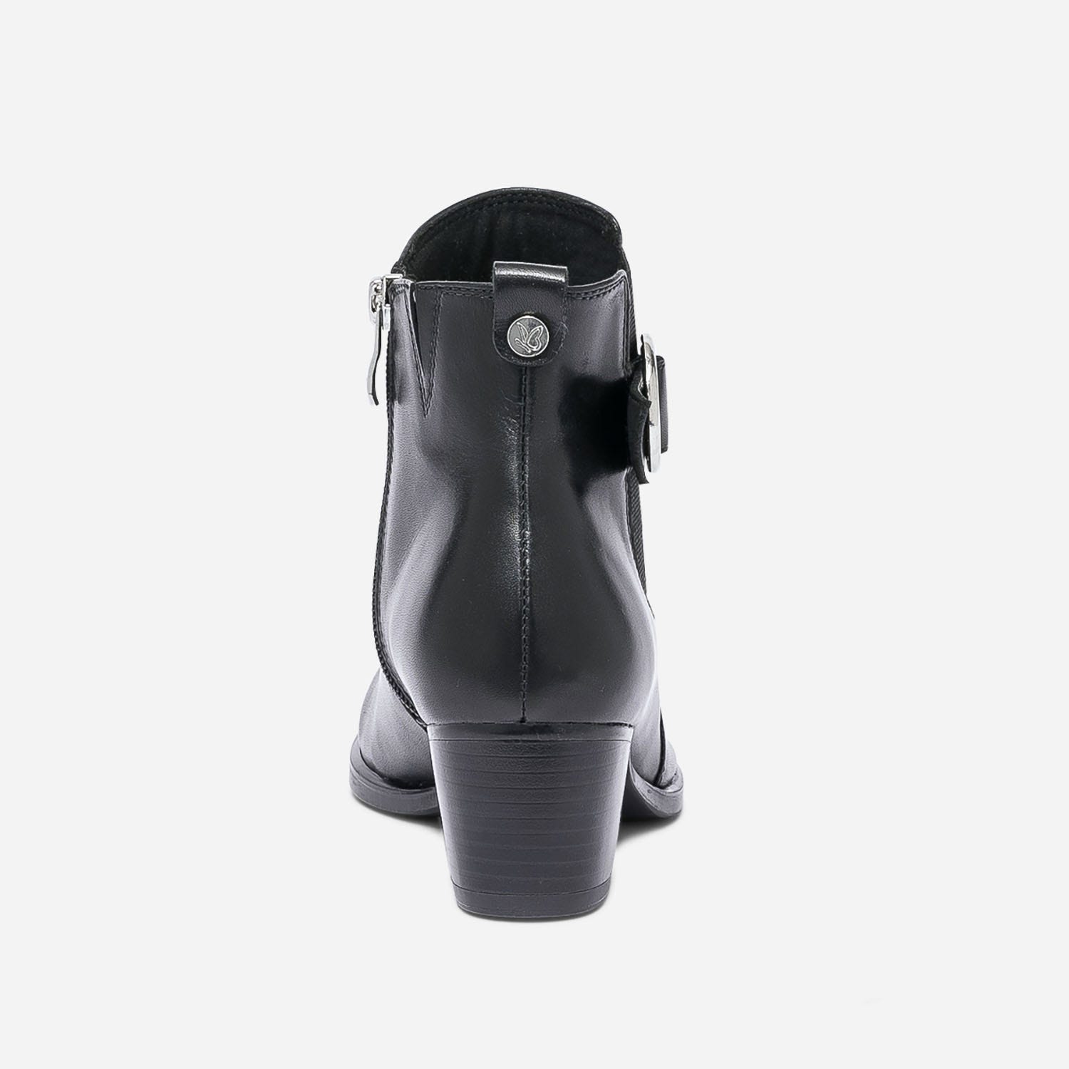 Boots CAPRICE noir en cuir