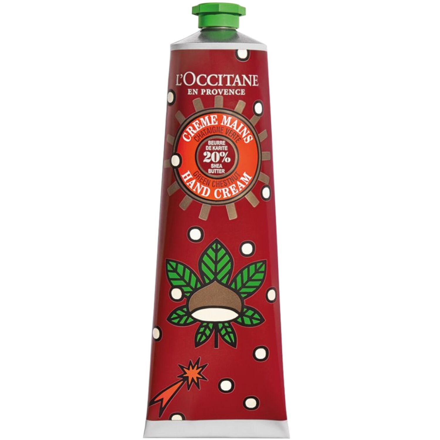 l'occitane Karité Crème Mains - Châtaigne Verte 150 ml