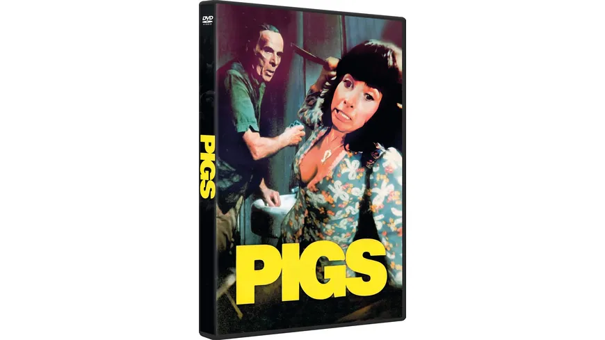 PIGS - Uncut Director's Cut (digital remastered, mit VHS-Artwork als Wendecover)