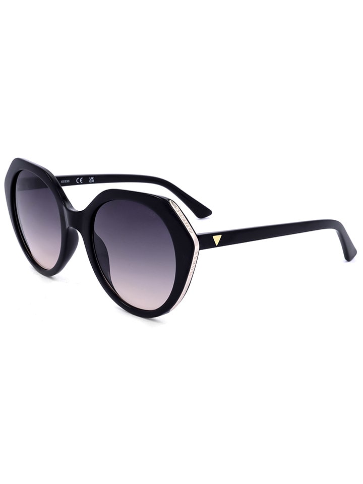 Guess Damen-Sonnenbrille in Dunkelblau/ Schwarz günstig kaufen 55