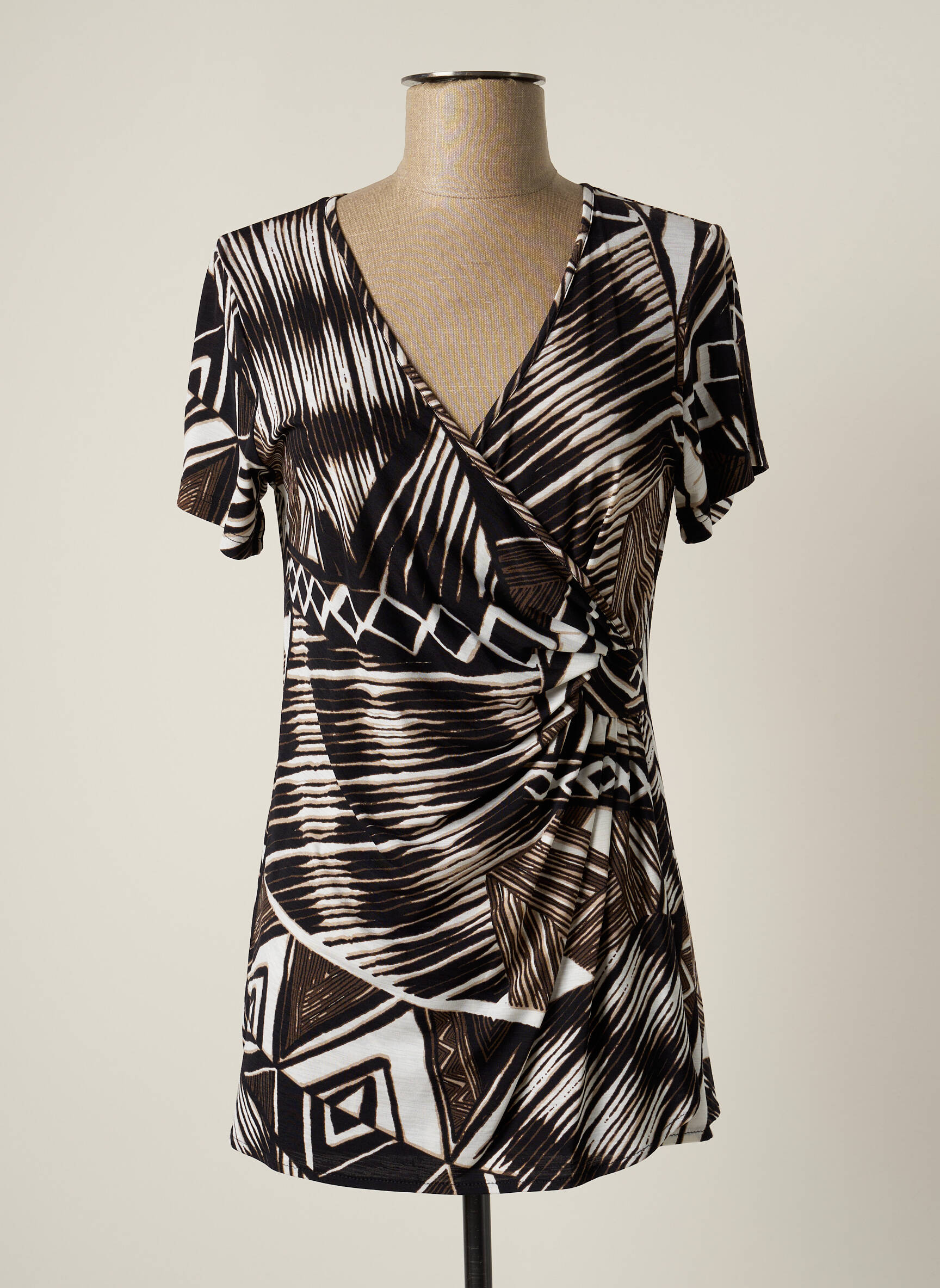 Jumfil Tuniquemanchecourte Femme couleur noir
