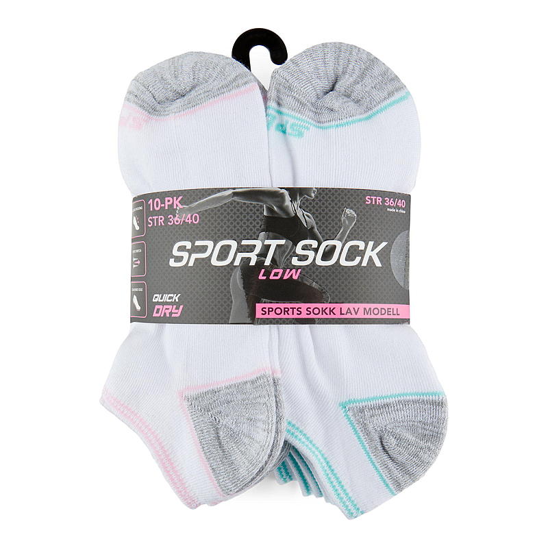 Time 2 Change Sportsneaker sokk 10-pk str 36/40