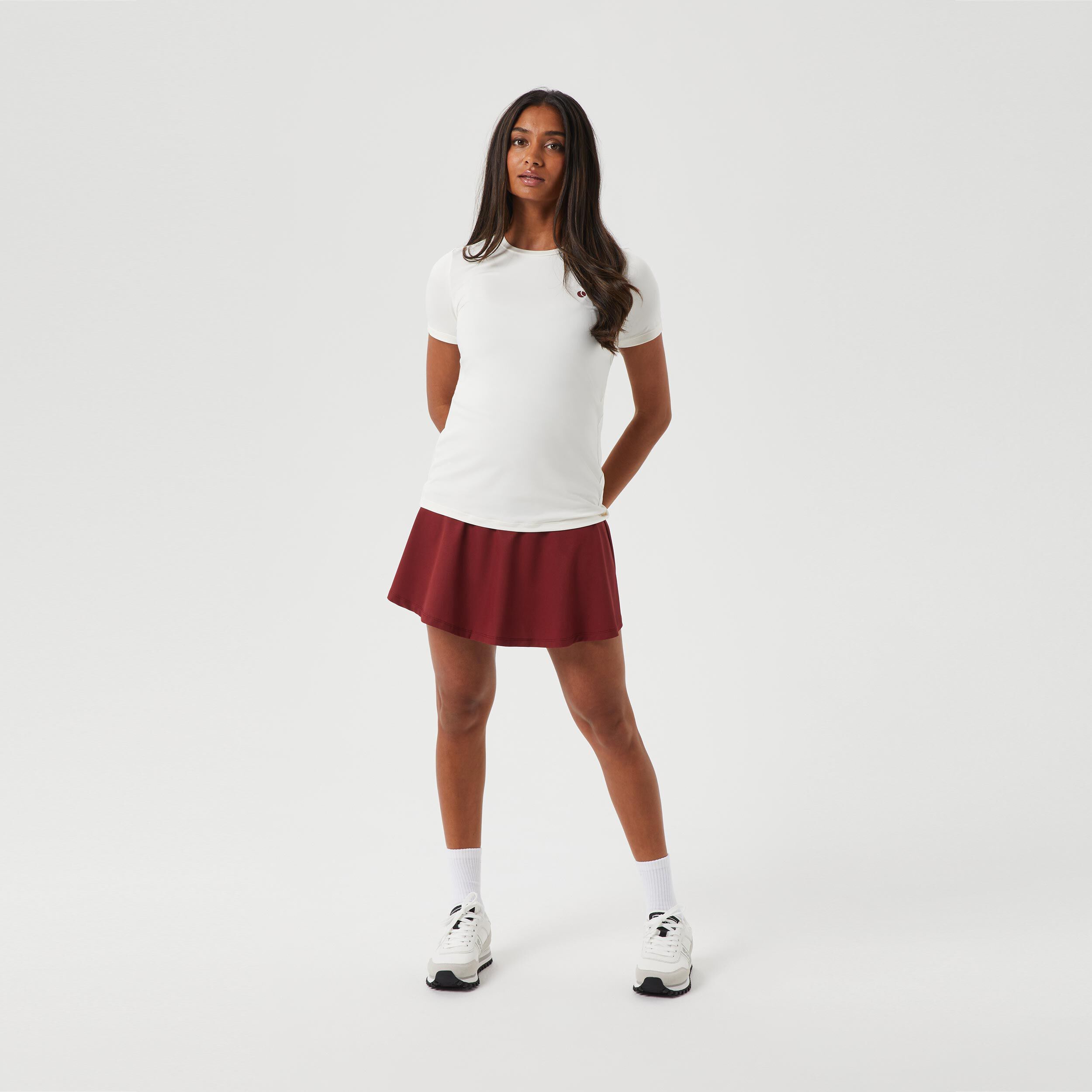 Ace Pocket Rock Damen - Dunkelrot