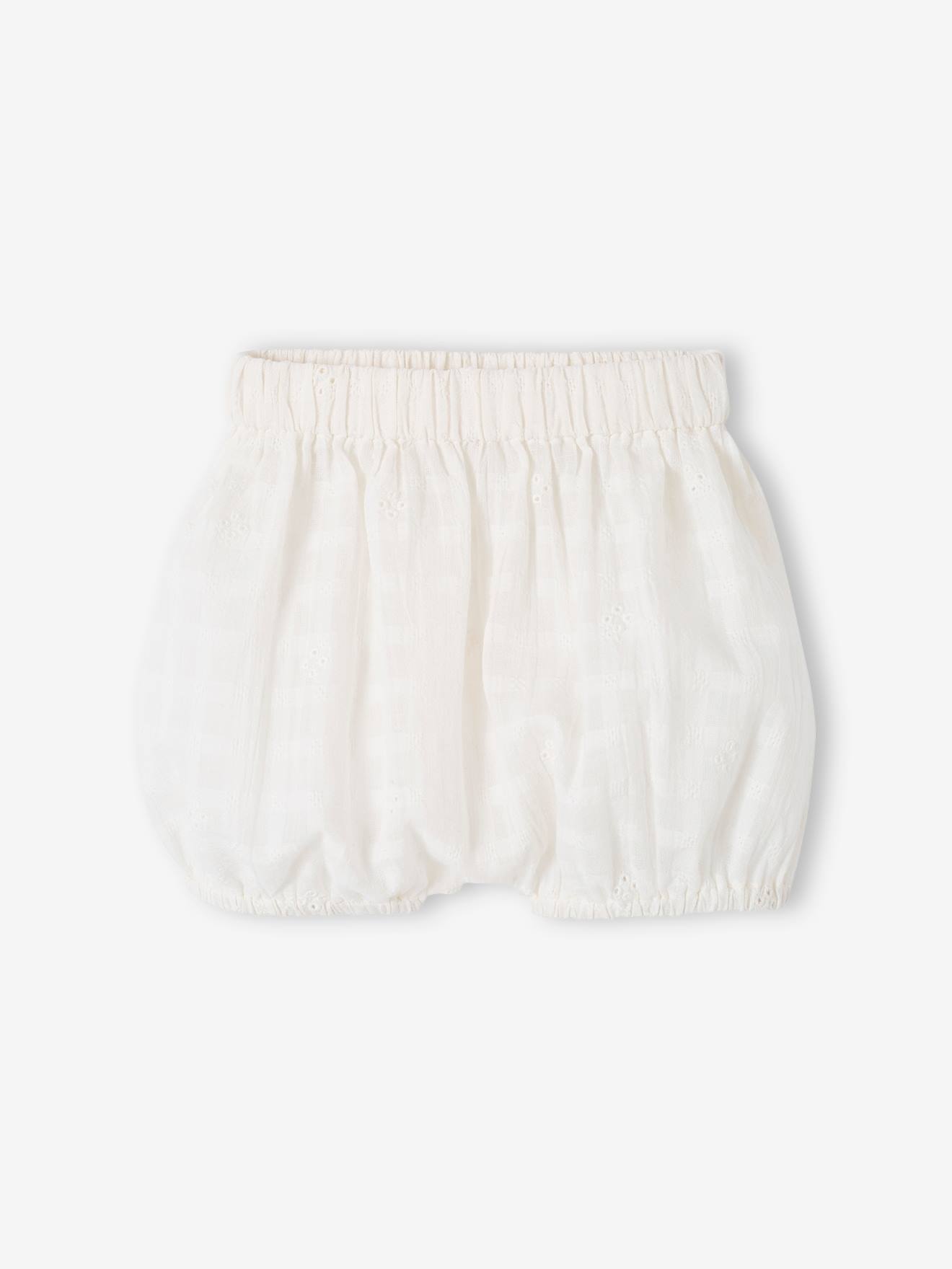 Vertbaudet 2er-Pack Baby Shorts - himmelblau