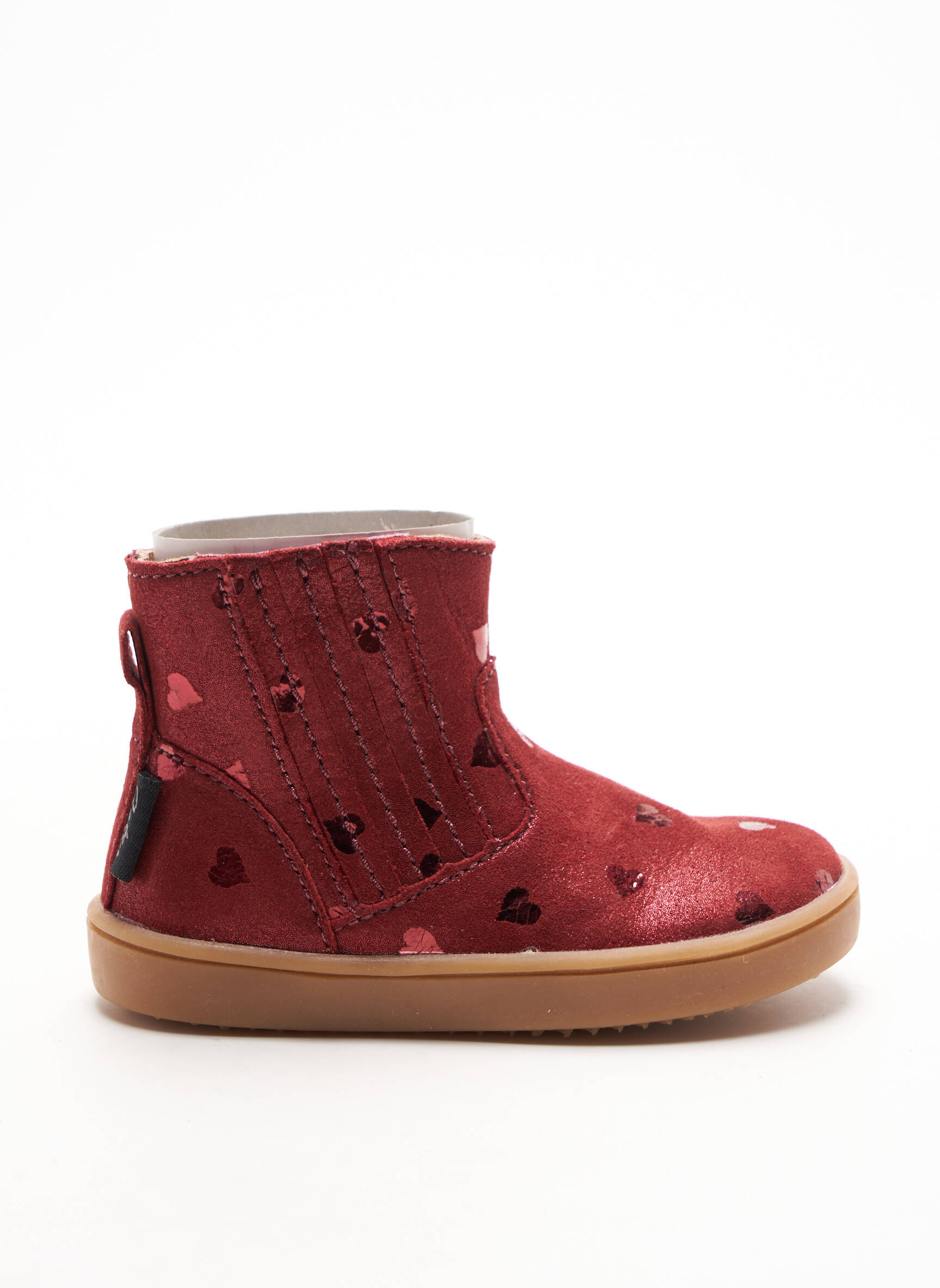 Aster Bottines Fille couleur rouge