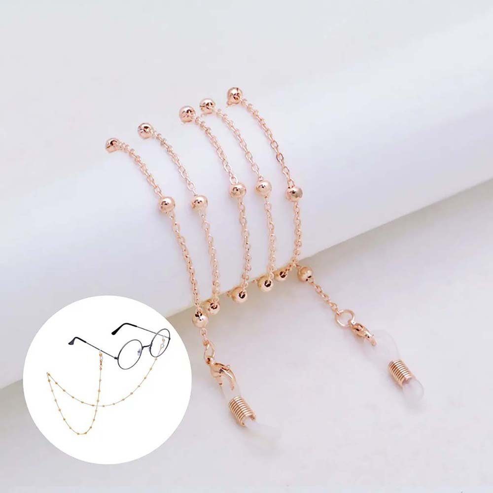 DRSEON Brillenkette Brillenkette für Damen Perlenkette für Lesebrillen Brillenhalter