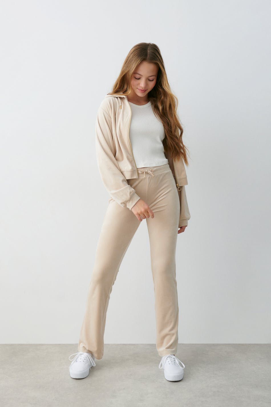 Y velour pants