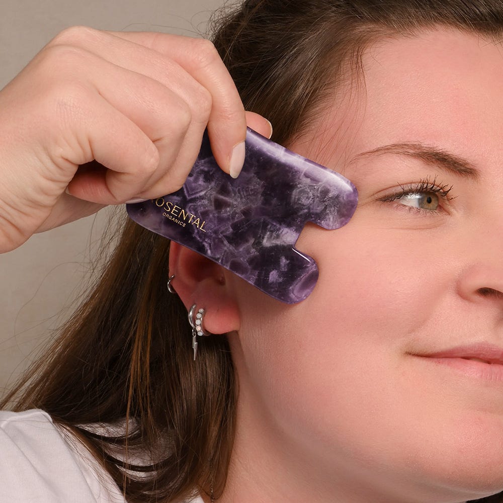 Rosental Organics Amethyst Gua Sha