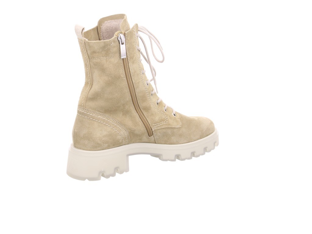 PAUL GREEN Stiefeletten beige 0071-9001-021/Schnürstiefelett