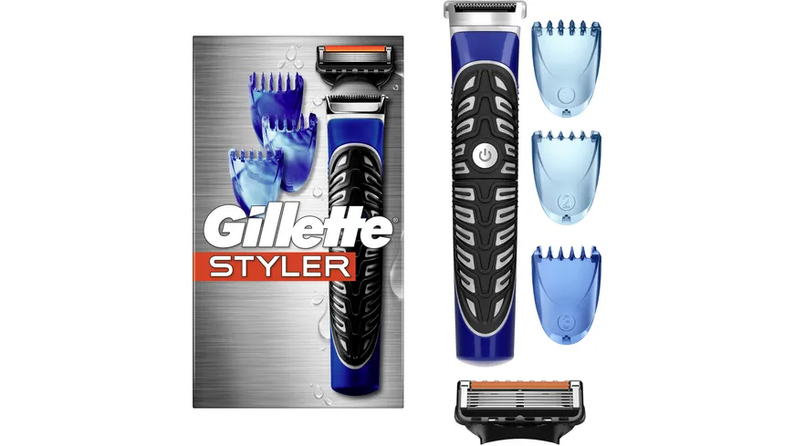 Gillette PROGLIDE Rasierer Styler mit 1 Klinge