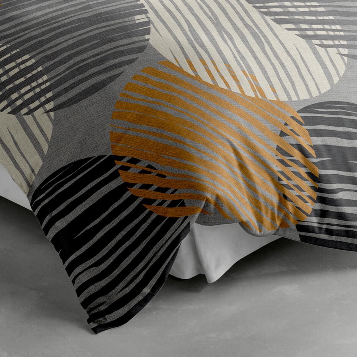 Traumschlaf Mako-Satin Bettwäsche Kreise