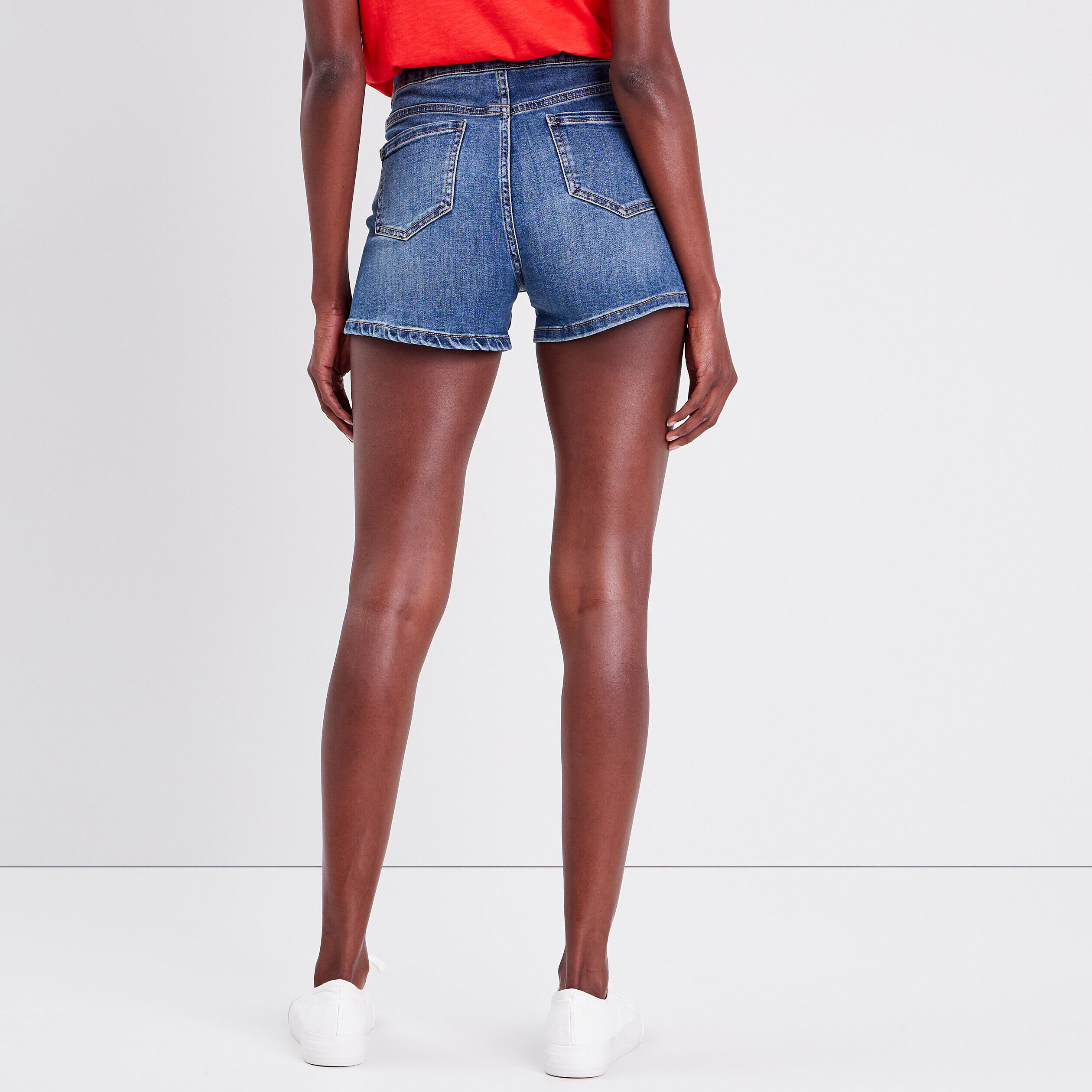 Short droit en jean denim stone femme denim stone femme | Cache Cache