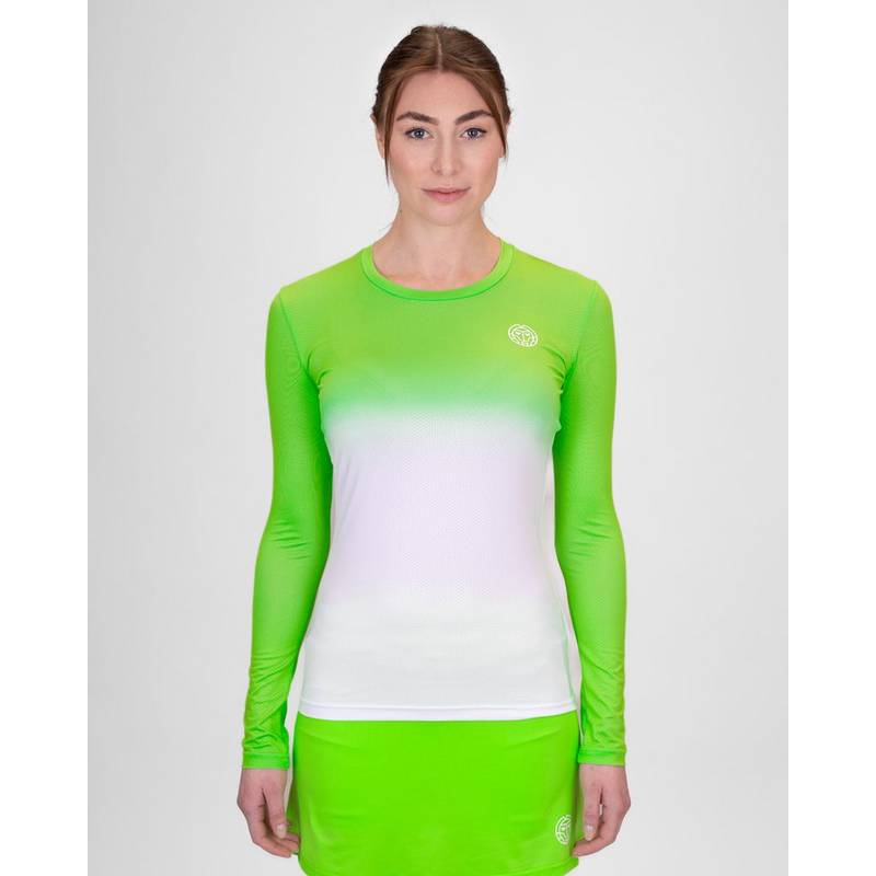 BIDI BADU Crew Gradiant Longsleeve Tennisshirt Damen