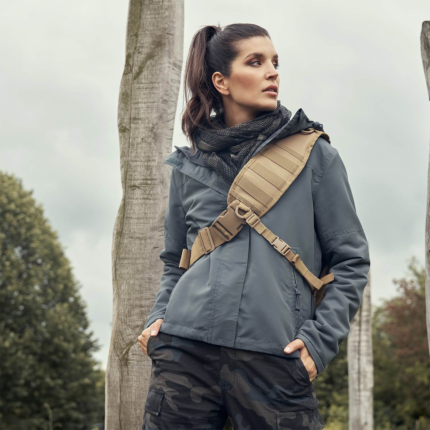 Ladies Windbreaker Frontzip