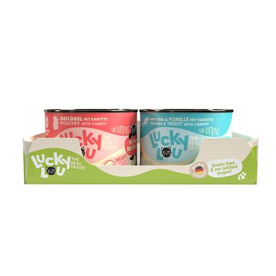 Sparpaket Lucky Lou Lifestage Kitten 24 x 200 g