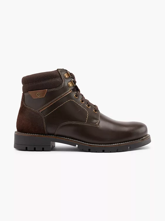 CAFE MODA Leder Schnürboots