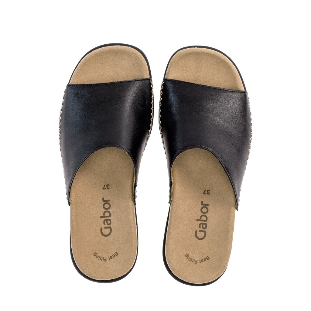 Gabor fashion Pantolette schwarz