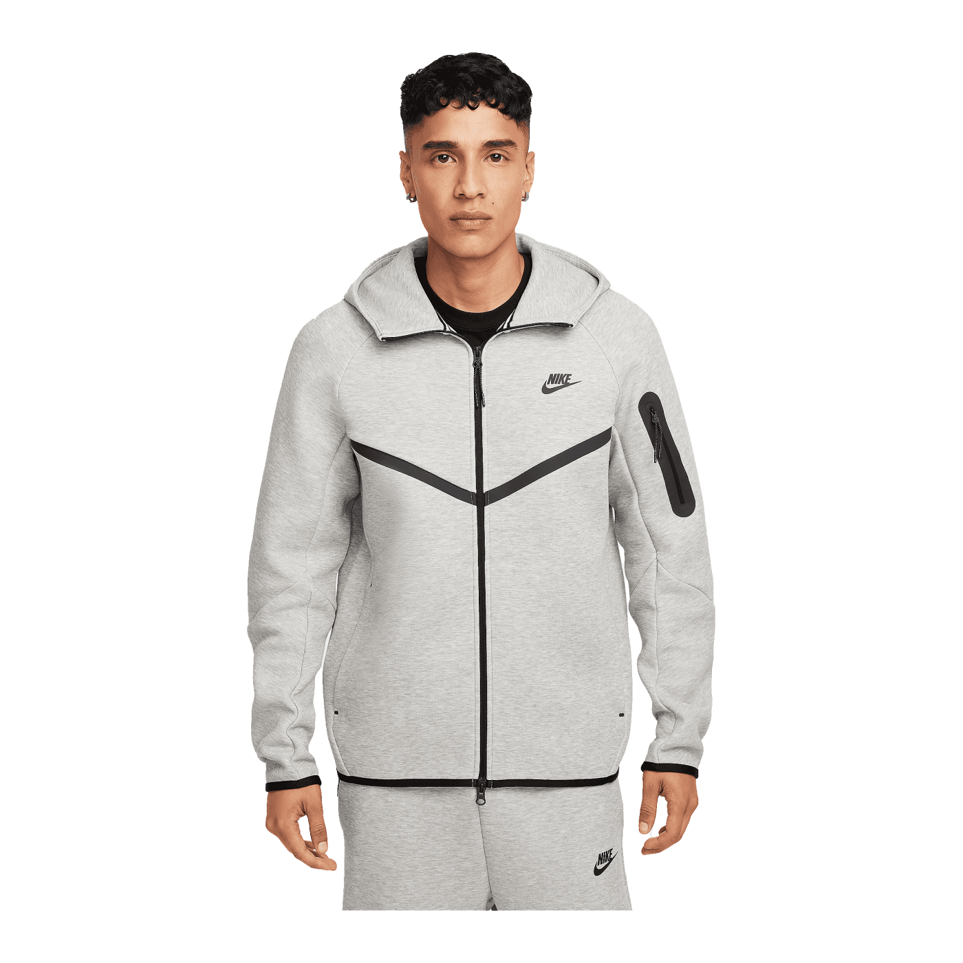 Nike Tech Fleece Hoody Grau F063