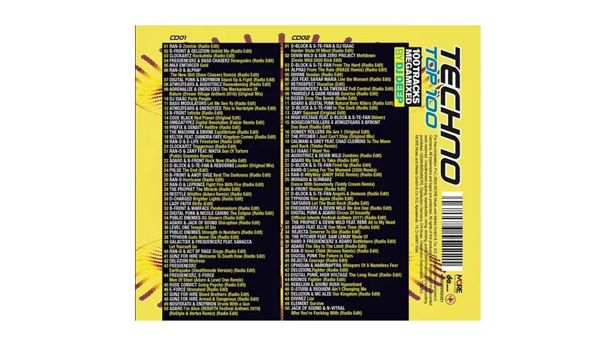 Techno Top 100 - The Very Best Of Hardstyle