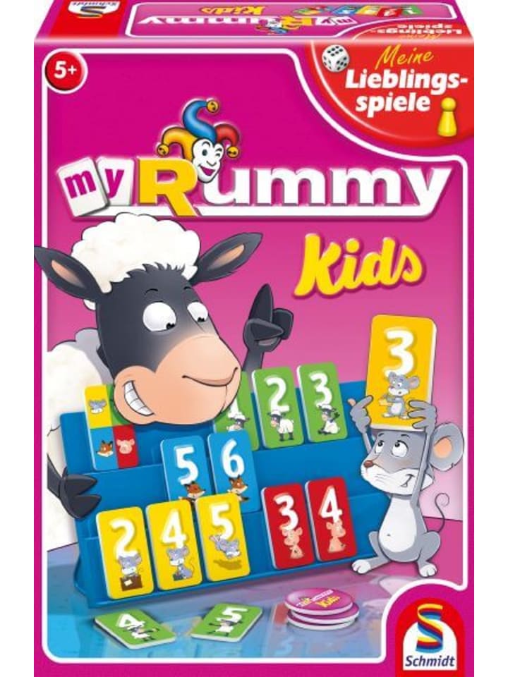 Schmidt Spiele Brettspiel MyRummy Kids, 2 bis 4 Spieler, ab 5 Jahre, ab 5 Jahre günstig kaufen onesize