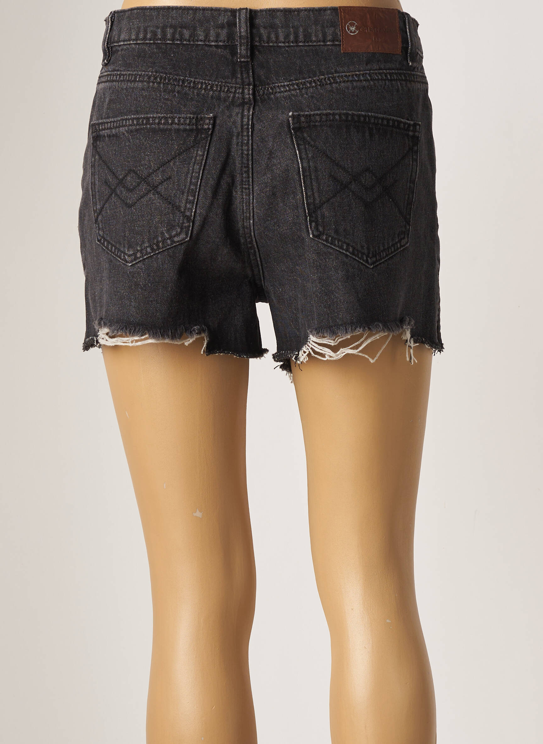 Chattawak Shorts 1 Femme couleur gris