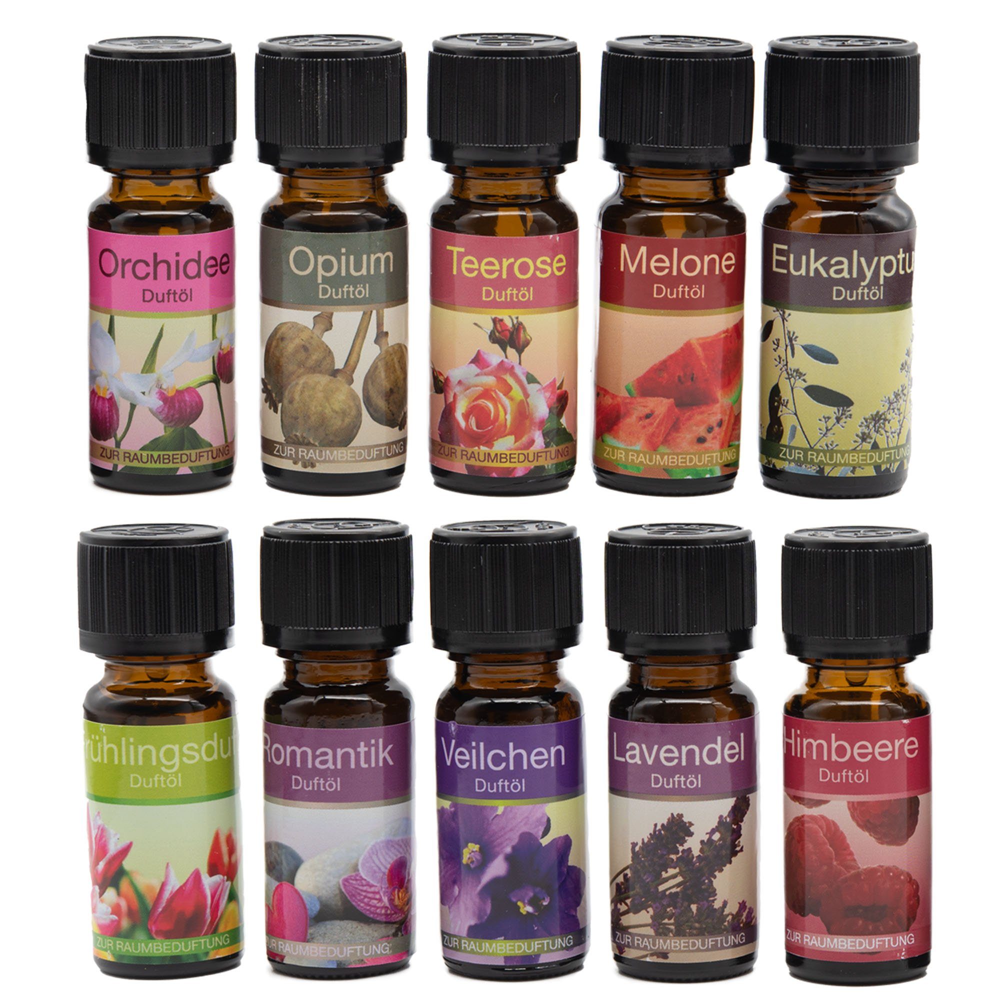 TSB Werk Luftbefeuchter 10x Duftöl Raumduft Lampenduft Aromaöle Raumöl, Raumduftöl, Lampenöl, Entspannung