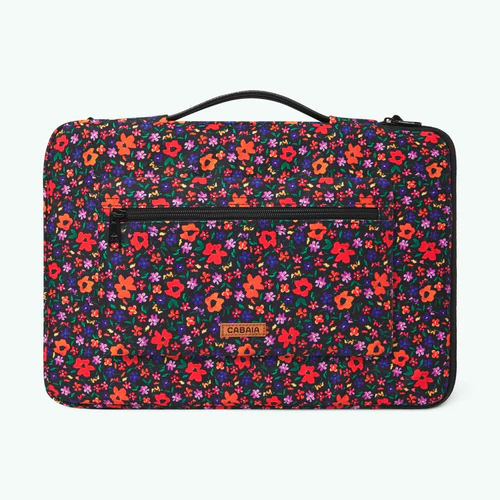 Farewell Square Laptop Sleeve, 15/16 inch Black