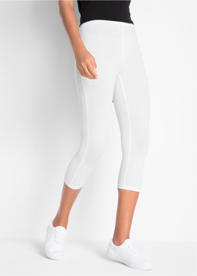 Stretch-Capri-Leggings (2er Pack)