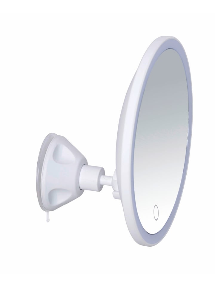 Wenko LED-Wandspiegel Isola, LED-Wandspiegel Mod. Isola in Weiß günstig kaufen onesize
