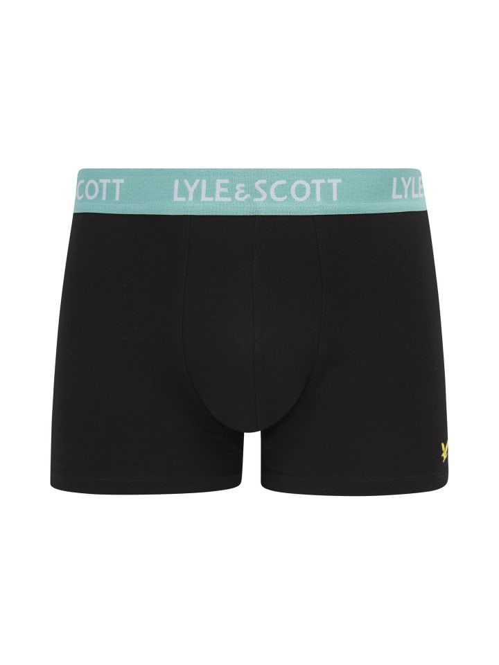 Lyle & Scott Trunks 5-Er Set in Schwarz mit mehrfarbigem Bund günstig kaufen S