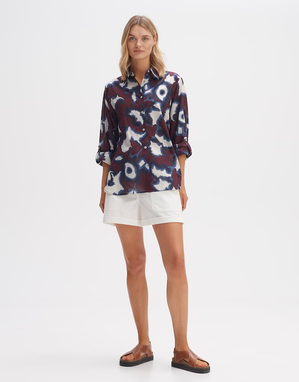 Hemdbluse Fumine floral