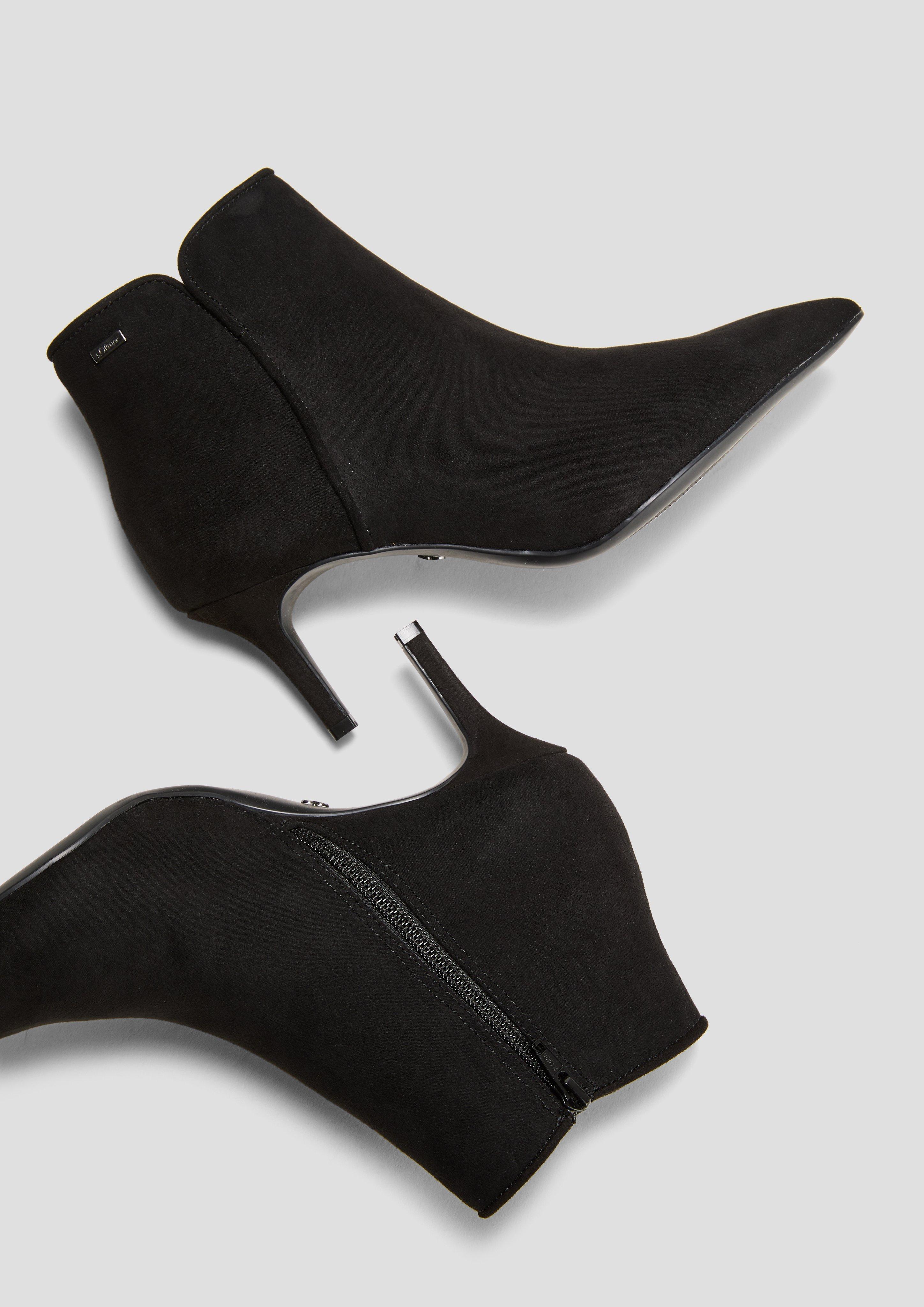 Glitzer-Stiefel mit Pfennigabsatz  6008294-001