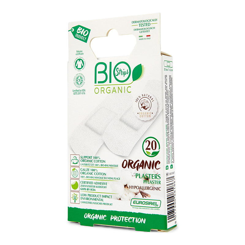Valmed PLaster 20 stk organisk bomull Valmed