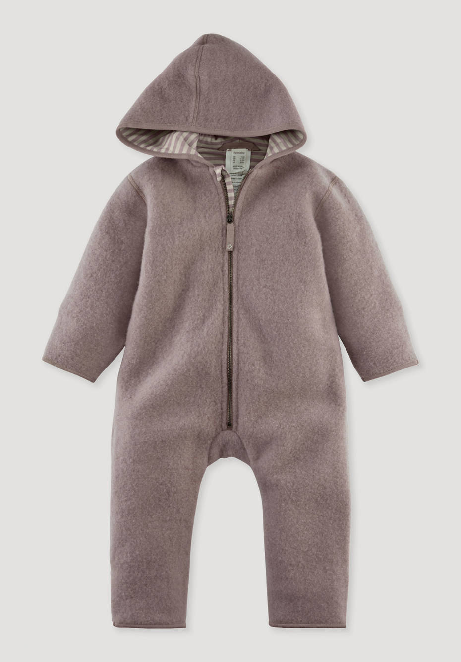 Wollfleece-Overall aus Bio-Merinowolle