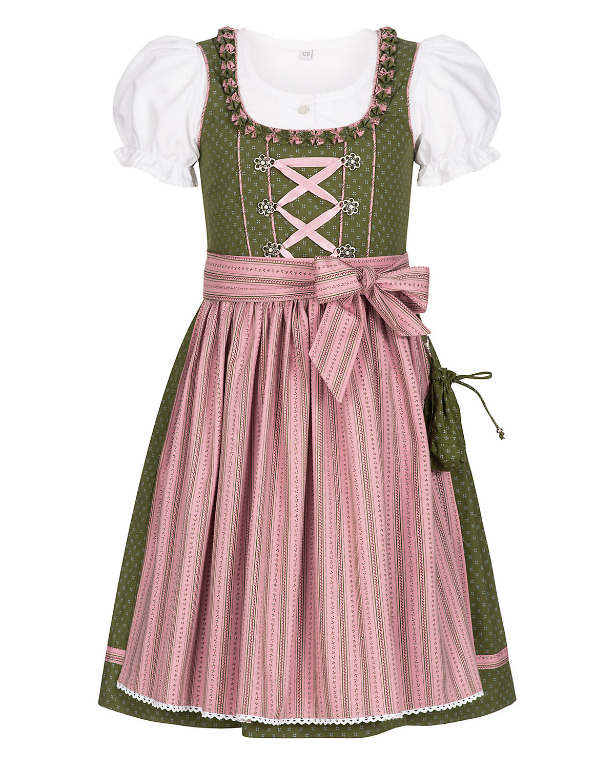 Kinderdirndl 3-teilig Nabilia für Mädchen