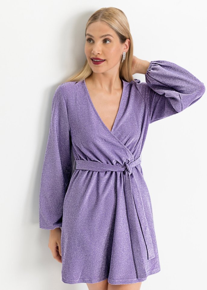 Kleid mit Glitzer