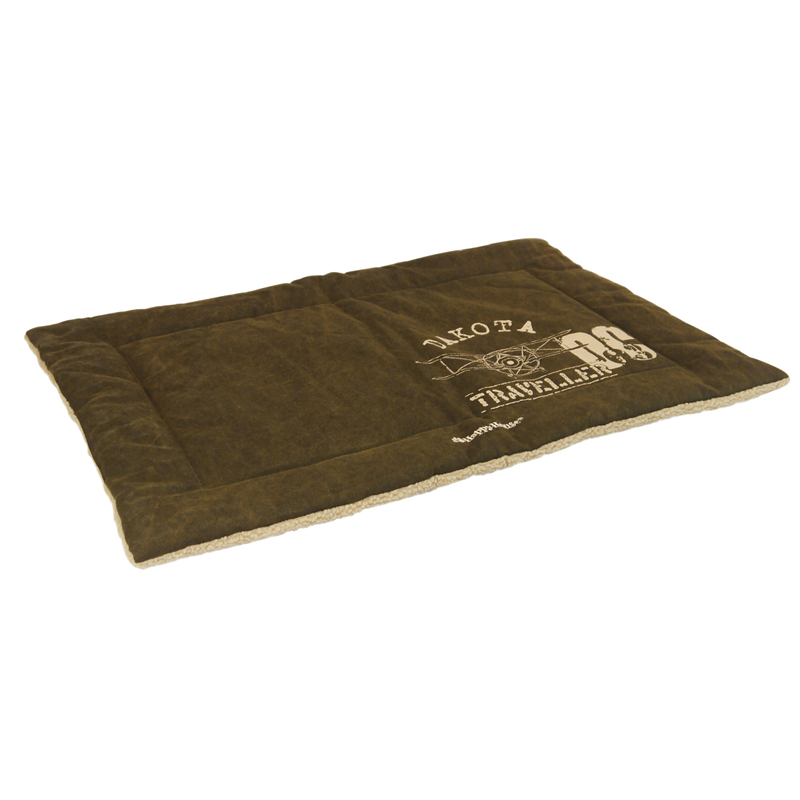 Happy House Hundematten Happy House Liegedecke Dakota dunkelbraun M