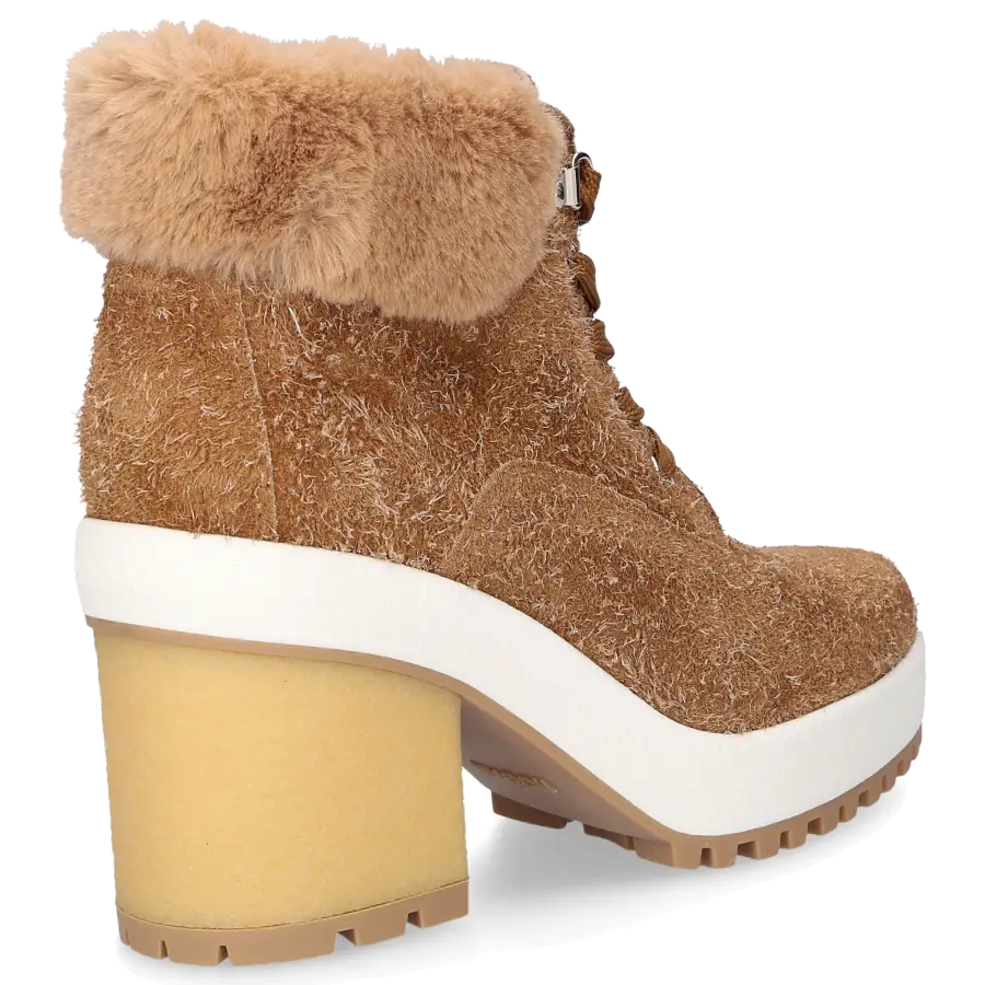 Hogan - Stiefeletten H475 Veloursleder - beige