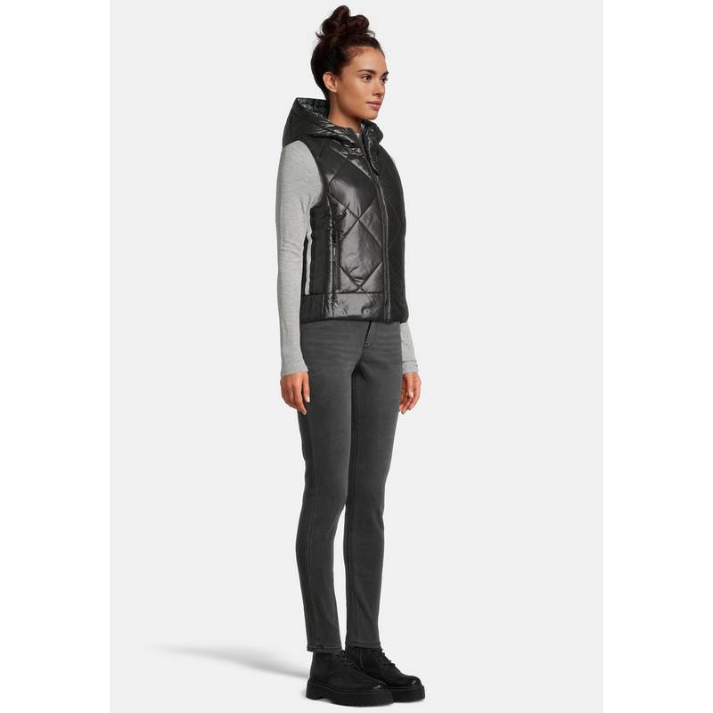 Krimson Klover Vesta Hooded Reversible Vest Steppweste Damen