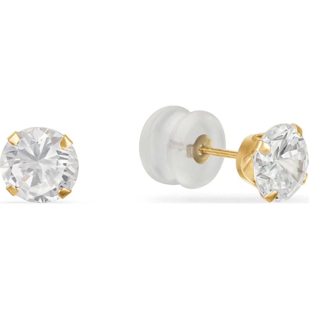 FAVS Boucles d'oreilles à fermoir à poussette 375 Or jaune Boucles d'oreilles