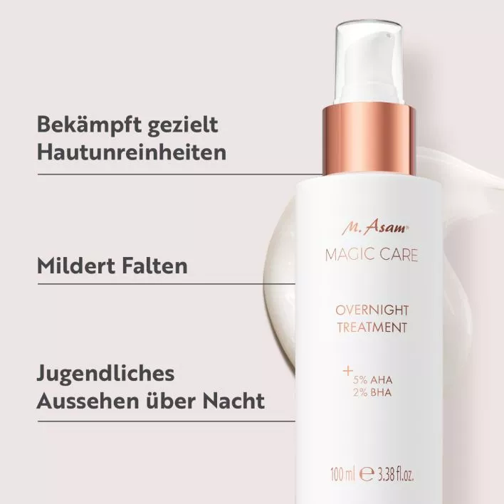MAGIC CARE Overnight Treatment AHA & BHA Fruchtsäurepeeling XXL