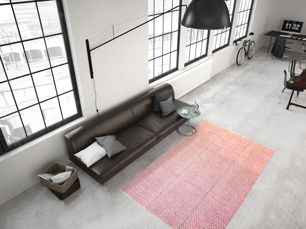 Kayoom Teppich Pink 120cm x 170cm