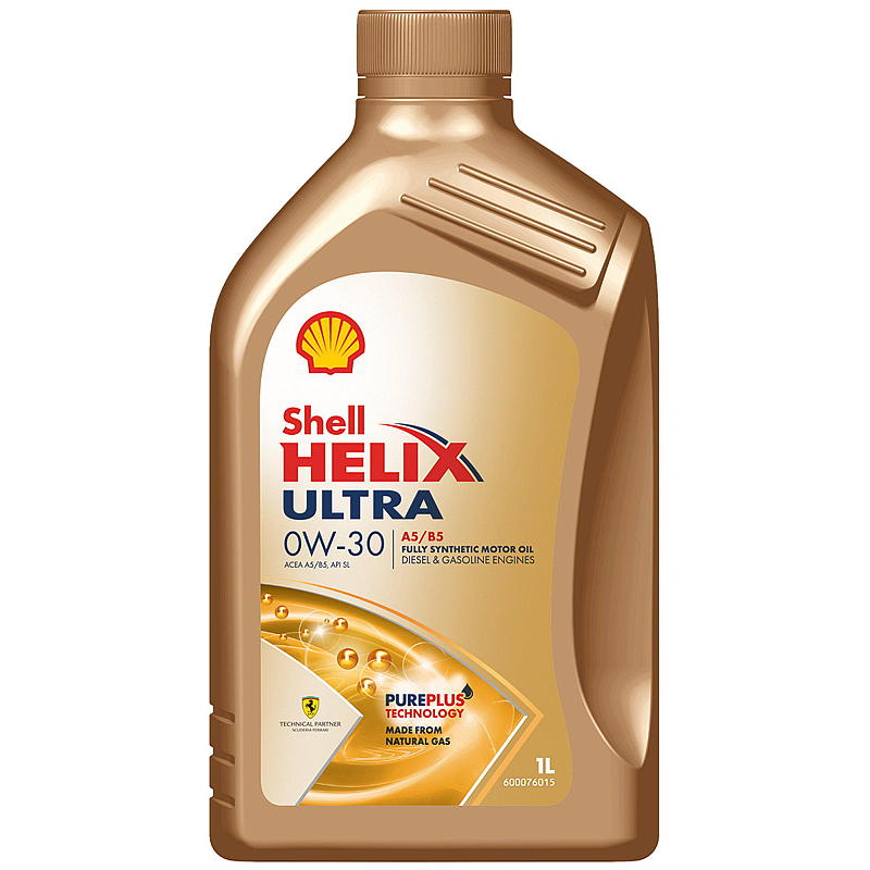 Shell Motorolje 1 l 0W-30 Shell Helix ultra A5/B5