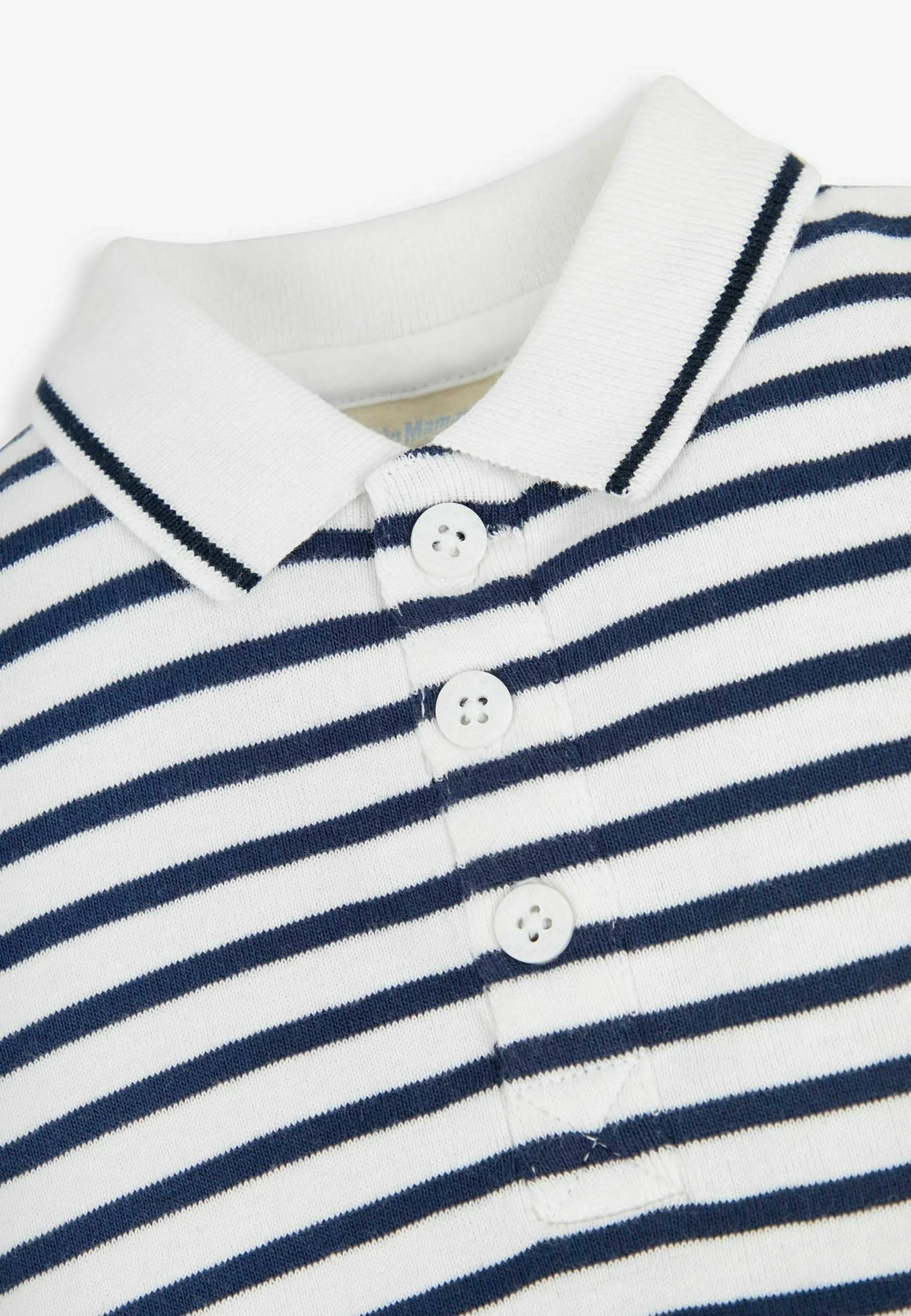JoJo Maman Bébé STRIPE SHORT SLEEVE-REGULAR FIT - Body