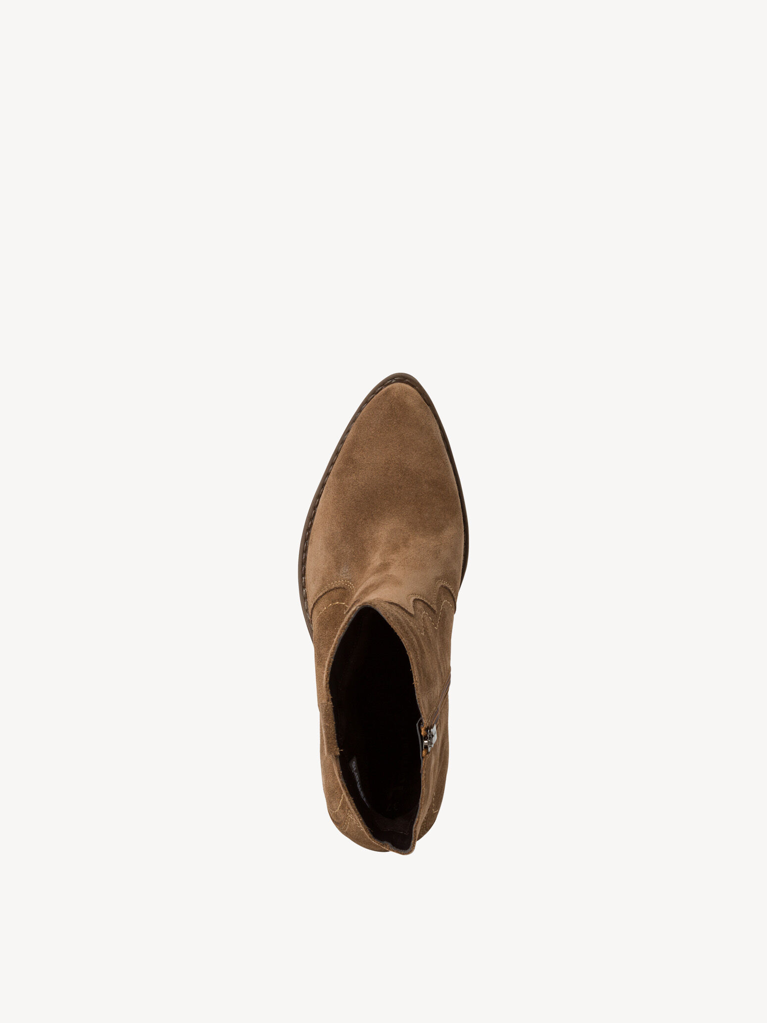 Bottes de cow-boy en cuir - marron